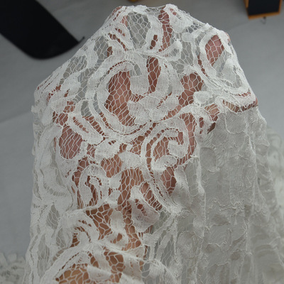 222股線蕾絲面料—廣州美靚絲紡織品的精致匠心與源頭實力